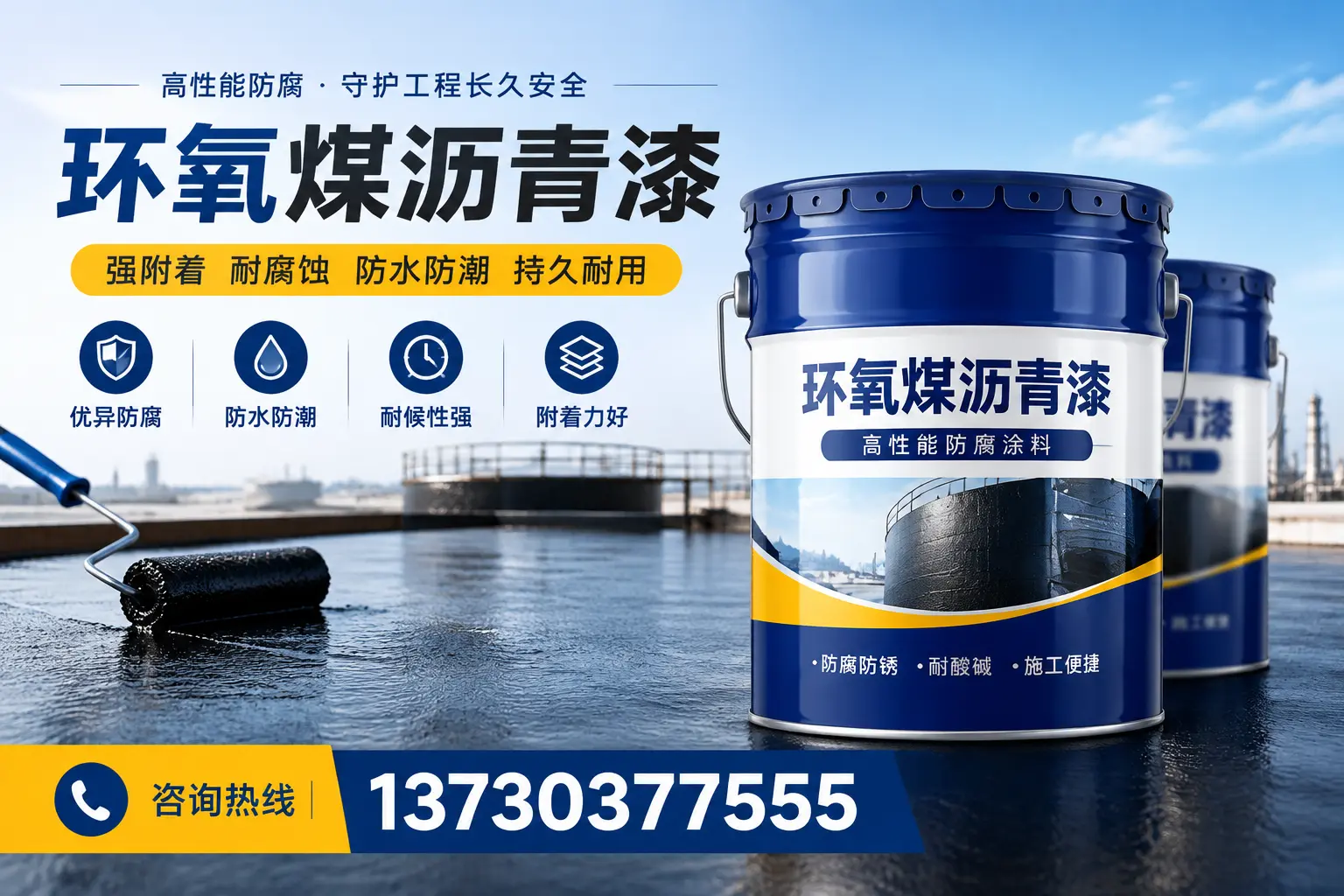 如何判断环氧煤沥青漆的质量？白银消费者指南